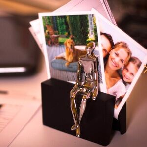 Mukul Goyal Signature ID Paperclip; chrome